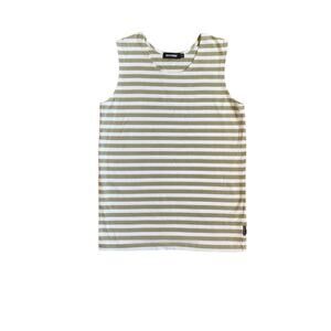 Beau Hudson striped sleeveless top